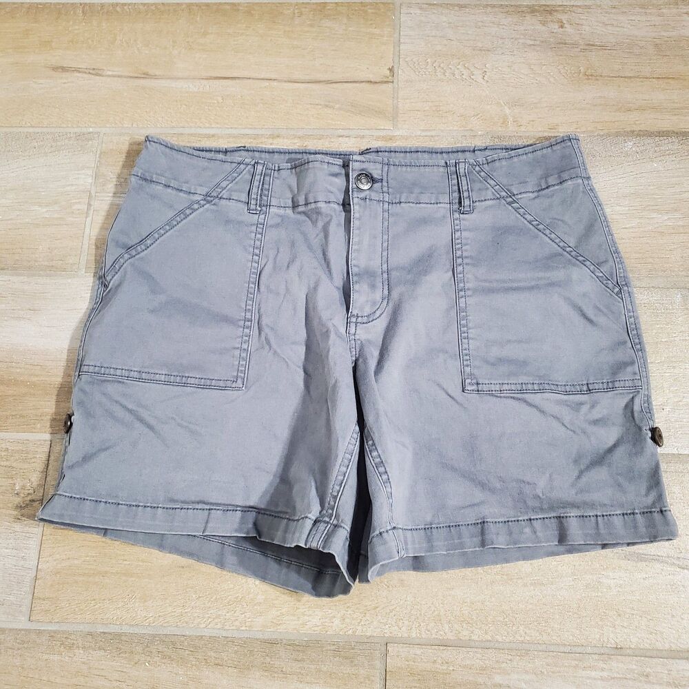 MAGELLAN SHORT GRAY STRETCH COTTON SPANDEX SIZE 14